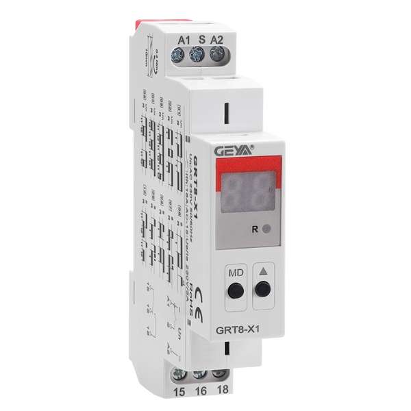 GRT8-X多功能型數顯時間繼電器