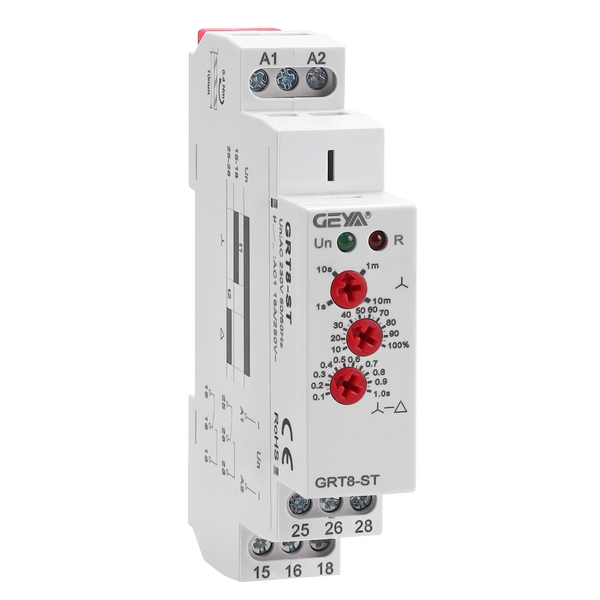 GRT8-ST星三角啟動時間繼電器