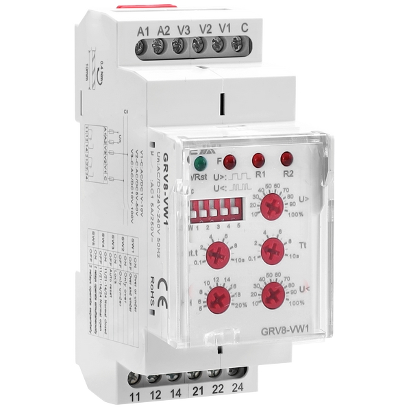 GRV8-VW隔離監(jiān)控型電壓繼電器