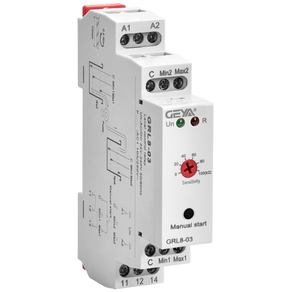 GRL8-03水池-水塔控制型液位繼電器