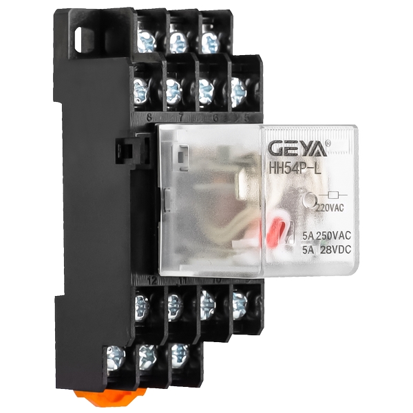 HH54P型電磁式透明通用繼電器